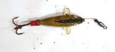 Vintage Gold& Black Sripe 1 of 1 Salmon - Sea Trout  -Trout  Minnow 45mm / 5gr