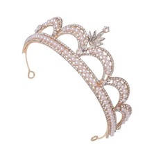 Women Girl Tiara Crown Baroque
