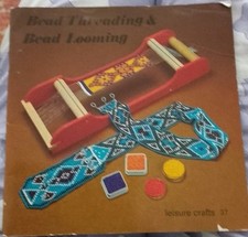 Vintage Bead Threading And Bead Looming Book By Leisure Crafts 37