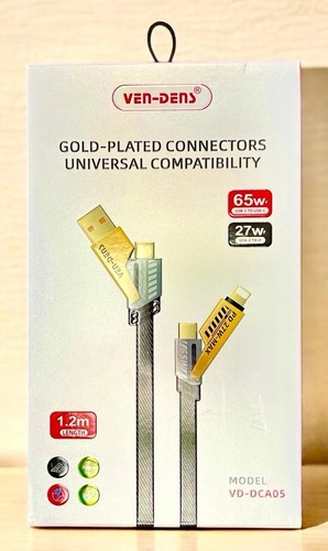 Gold plated connectors - gold,