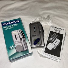Olympus Pearlcorder S713 MicroCassette Voice Recorder Handheld Dictaphone