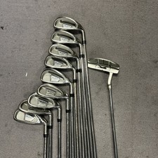 McGregor DX IronGolf Clubs P S 3,4,5,6,7,8,9 Slazenger V300 Putter, Hippo Bag