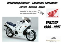 Honda VFR750F VFR750 F Service