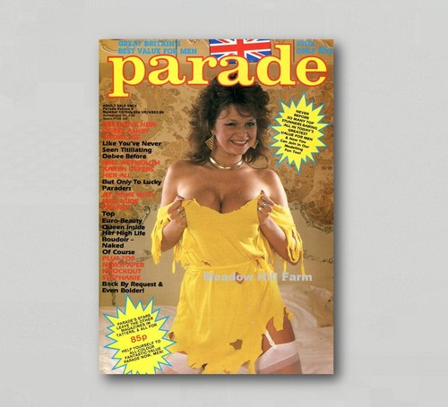 Fridge magnet parade magazine - fridge,