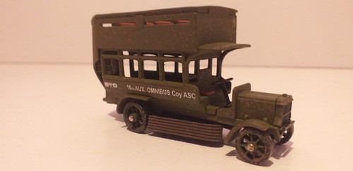 Die cast corgi old bill - old, bus