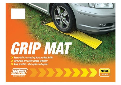 Maypole 536 grip mats yellow - maypole,