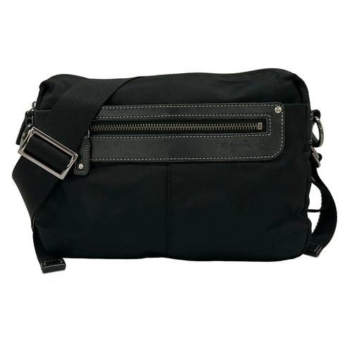 Agnes black nylon shoulder - b,