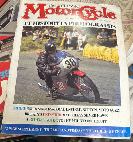 The classic motorcycle june - the,