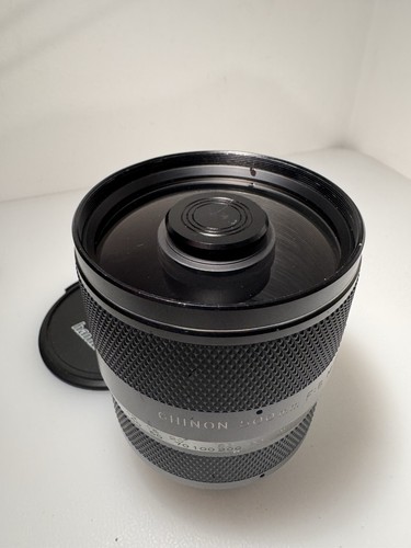 Chinon 500mm mirror lens in - mirror,