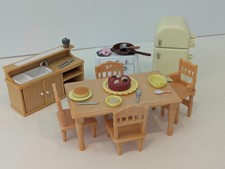 Sylvanian Families Calico Critters Kitchen Bundle