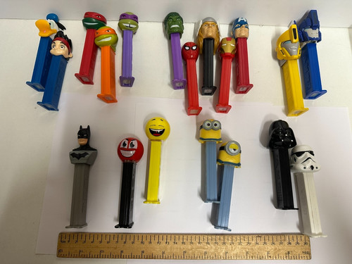 Mixed empty pez - 19, *empty*