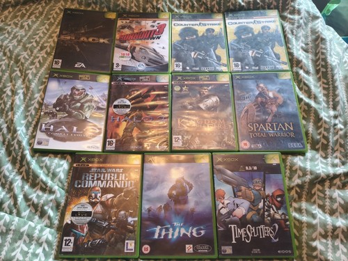 Original xbox 11x games bundle - 11x,
