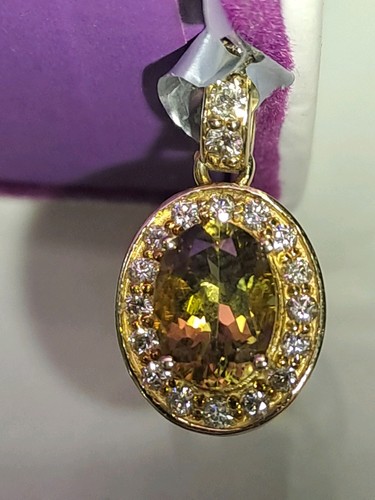 Golden tanzanite diamonds - tanzanite,