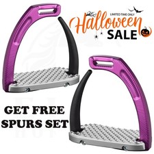 Euro Horse Jin Stirrup Western Horse Riding Aluminium Air Safety Stirrups 4.75''