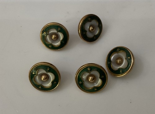 Antique vintage gold plate - 5,