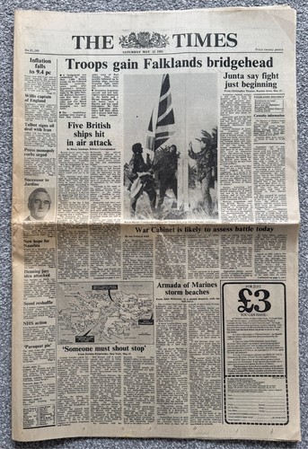The times newspaper may 22nd - the, newspaper,