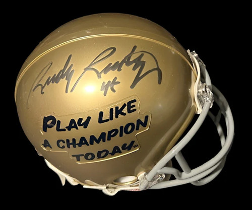 Rudy ruettiger autographed - rudy,