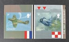 GB 2018 MNH RAF CENTENARY SG4065 & 4066 SELF ADHESIVE STAMP PAIR EX PM59