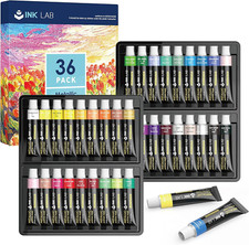 Metallic Acrylic Paint Set 36