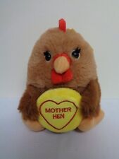 Posh Paws Love Hearts Mother Hen Bird Plush Soft Toy Stuffed Animal 7" Inch