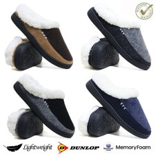 DUNLOP MENS SLIPPERS WINTER