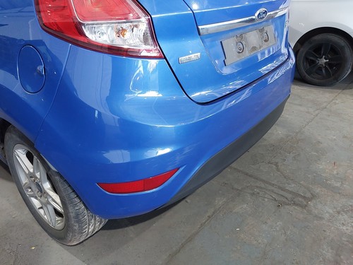 Rear bumper blue - rear, ford