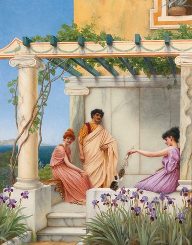 John william godward playtime - john,