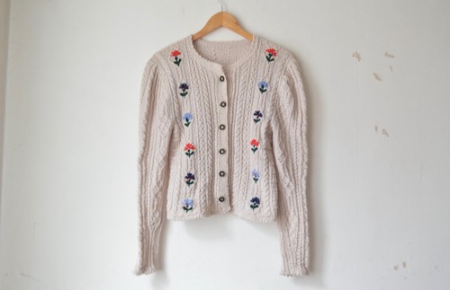 Austrian cream floral
