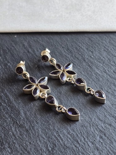 Tanzanite gemstone sterling - tanzanite,