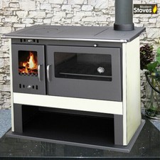 Wood Burning Range Stove Oven