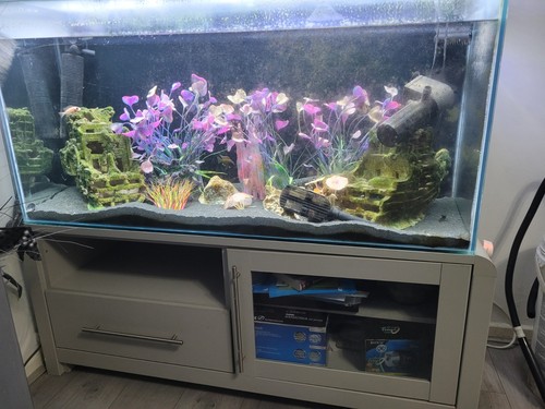 300l fish tank - 300l, cupboard