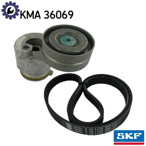 Vribbed belt set vkma 36069 - vribbed,