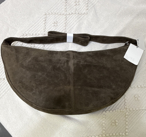 Zara brown suede leather - suede,