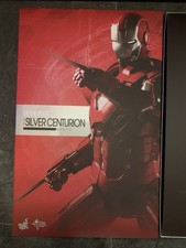Hot Toys MMS213 Iron man 3 Silver Centurion Complete Boxed with Shipper