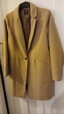 Ladies Elegant Camel coat Size 18 by Atmosphere