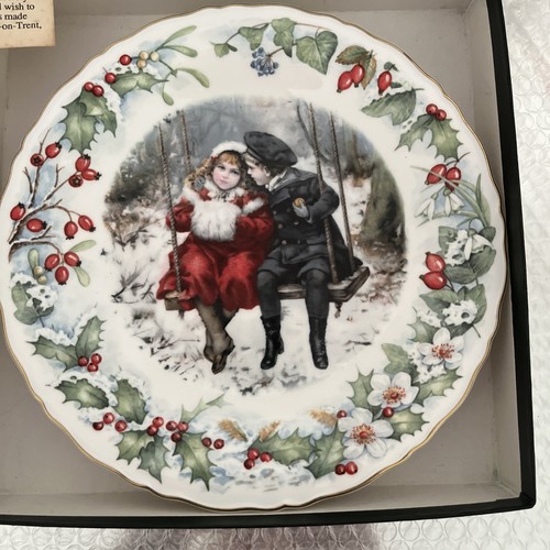 1989 christmas plate - christmas, in