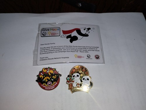 Panda express pin lot - express, lunar