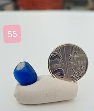 BLUE WHITE MULTI SEAHAM SEA GLASS