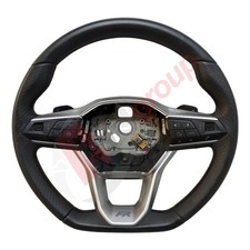 SEAT ARONA FR MK1 20-24 FLAT BOTTOM STEERING WHEEL + PADDLE SHIFT 5FA419091