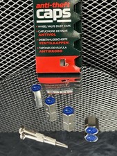 Richbrook Anti-theft Subaru Impreza Alloy Wheel dust Caps Set Universal Fitment 