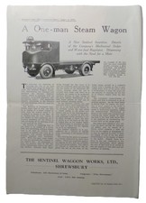 SENTINEL STEAM WAGGON WORKS