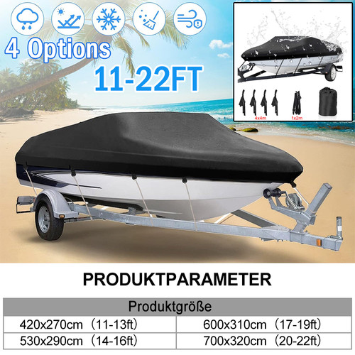 New boat cover 22ft - cover, 11-22ft