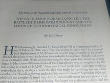 HMS Dreadnought & the Limits