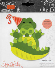 Tonic Studios Charlie Croc cutting die set for cardmaking, scrapbooking, crafts