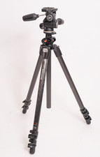 Manfrotto 055CXPRO3 + 804RC2 Head *Exc+ Carbon Fibre Professional Tripod