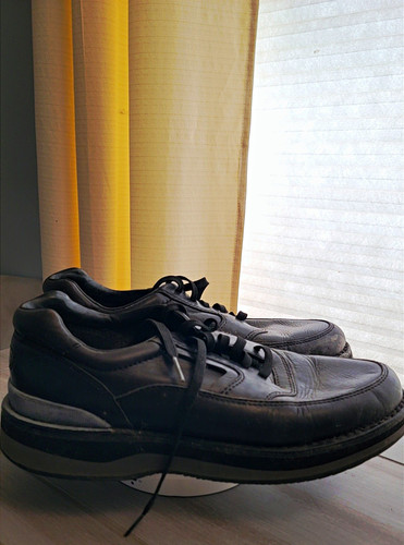 Rockport men black - black, leather