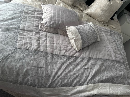 Dunelm claudia grey white - &,