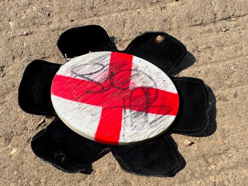 Steve plater signed knee - plater,