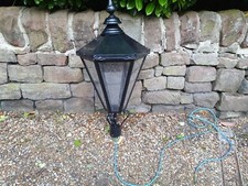 Large reclaimed Victorian style lamp top/ street light/lantern garden house