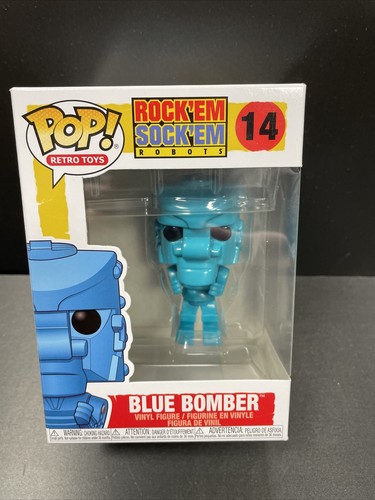 Blue bomber rock em - blue,